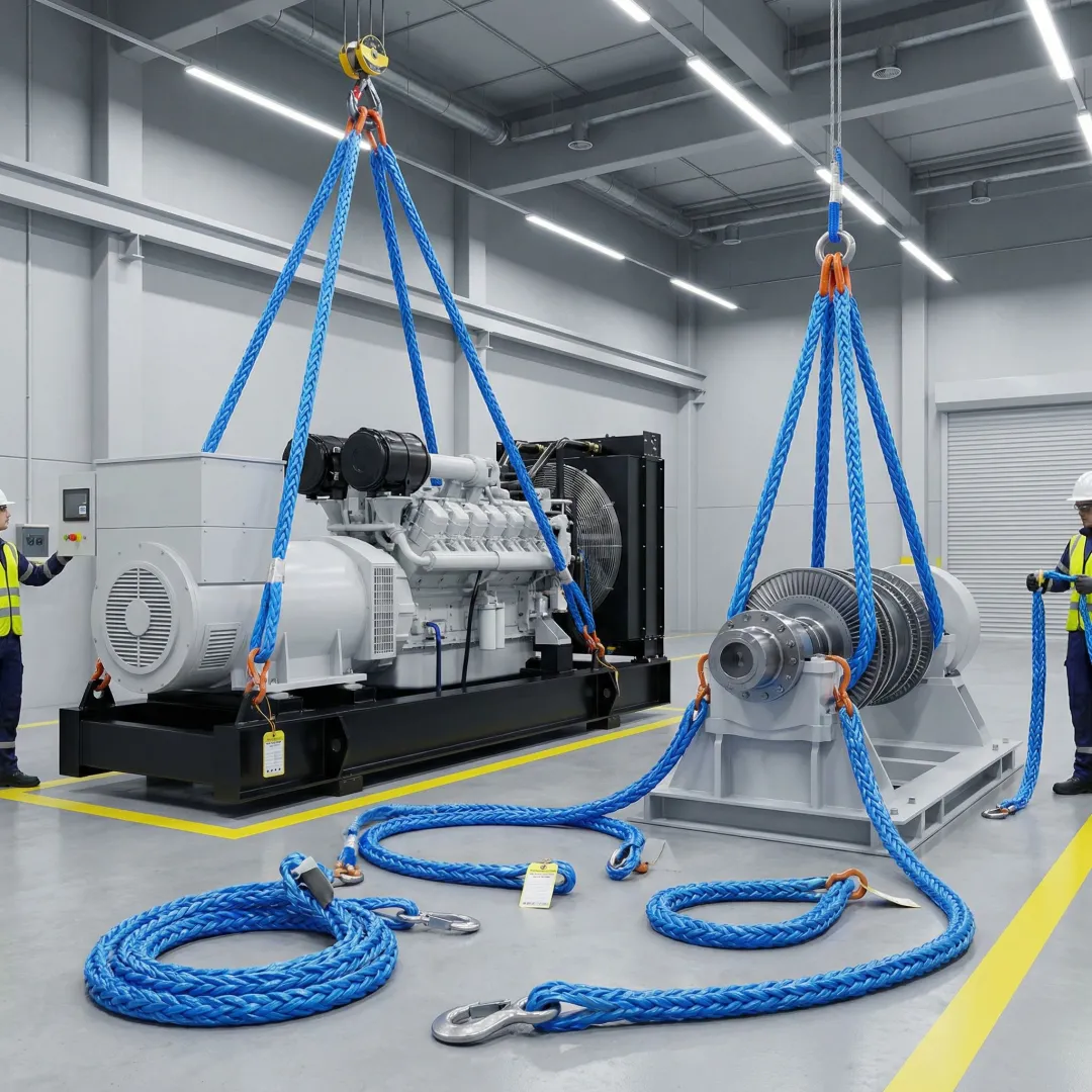Rope Sling Fabrication for Rigging & Lifting