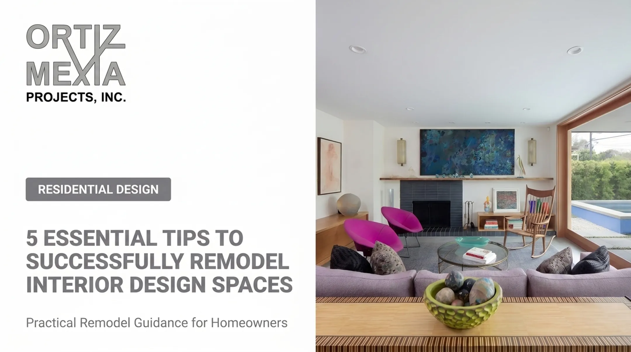 5 Essential Tips to Successfully Remodel Interior Design Spaces