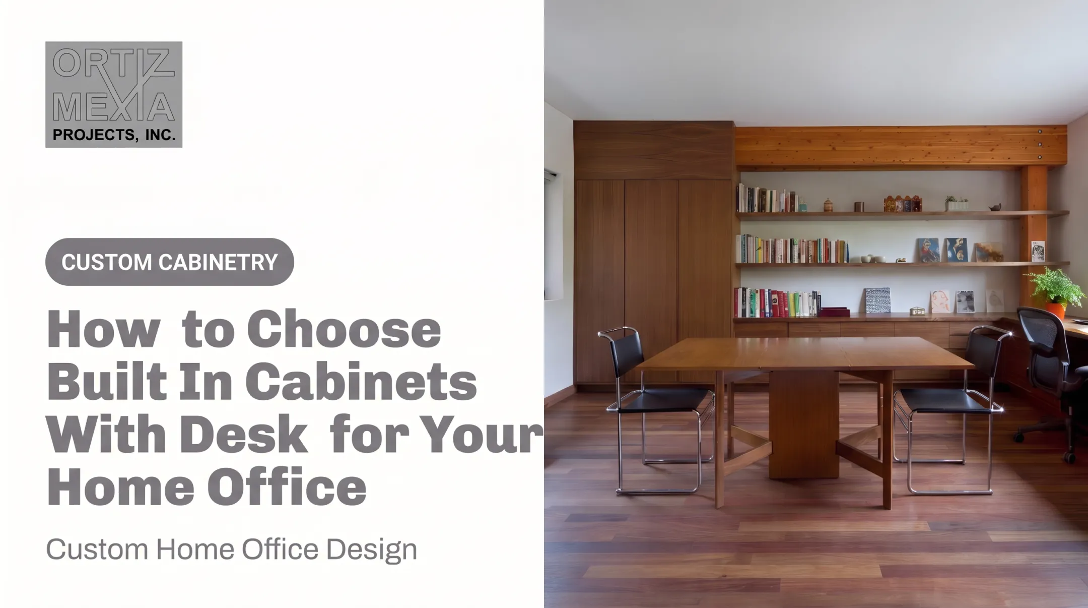 How to Choose Built In Cabinets With Desk for Your Home Office