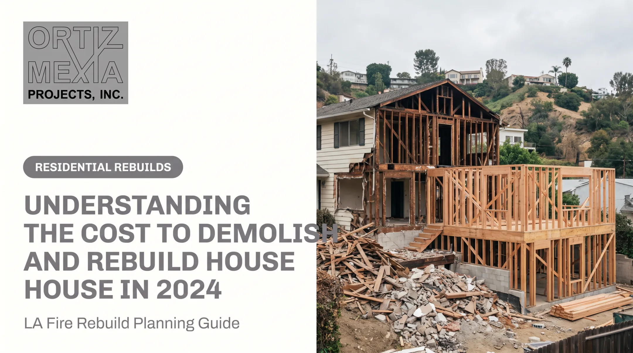 Understanding the Cost to Demolish and Rebuild House in 2024