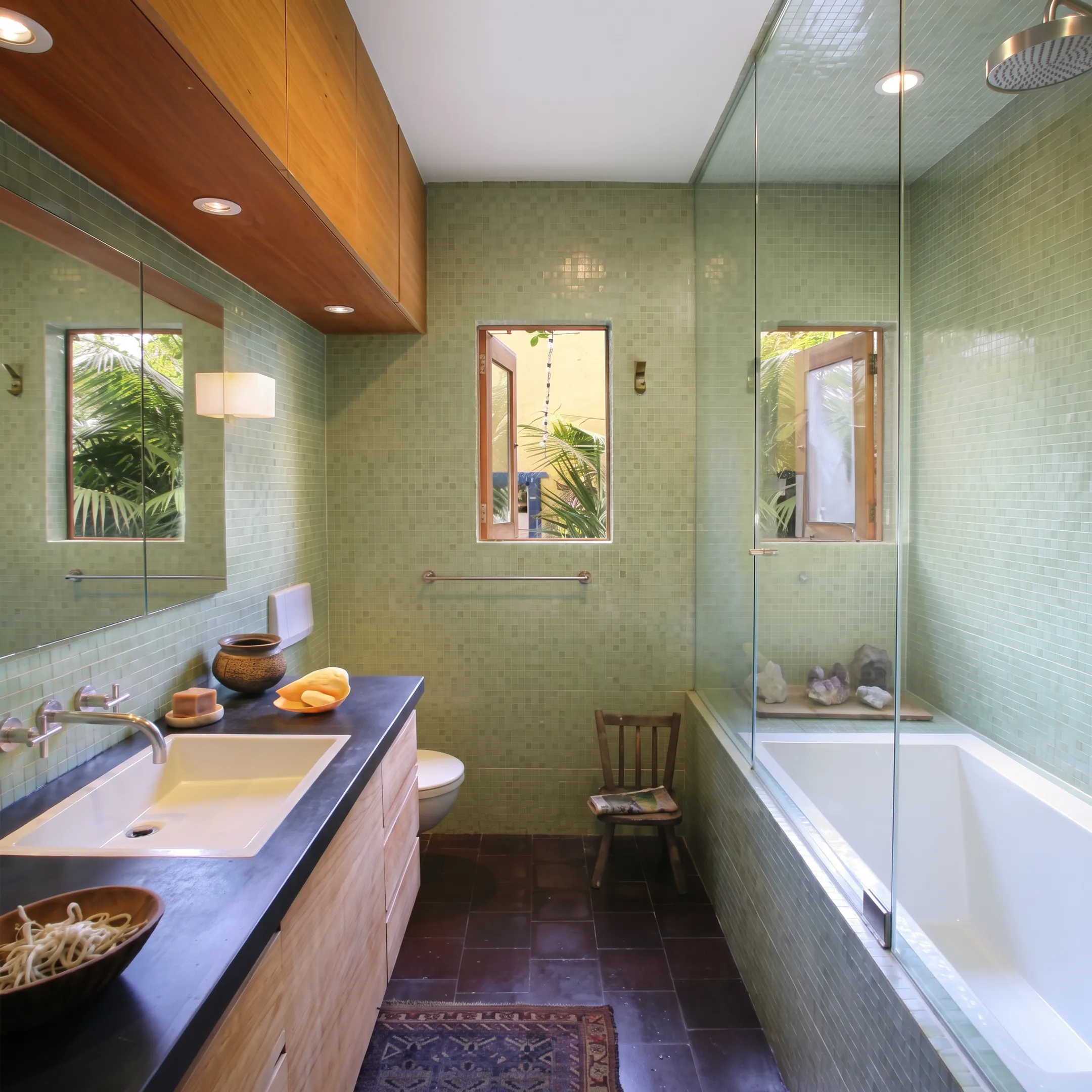 Elegant Pasadena bathroom remodel with custom cabinetry and refined residential finishes