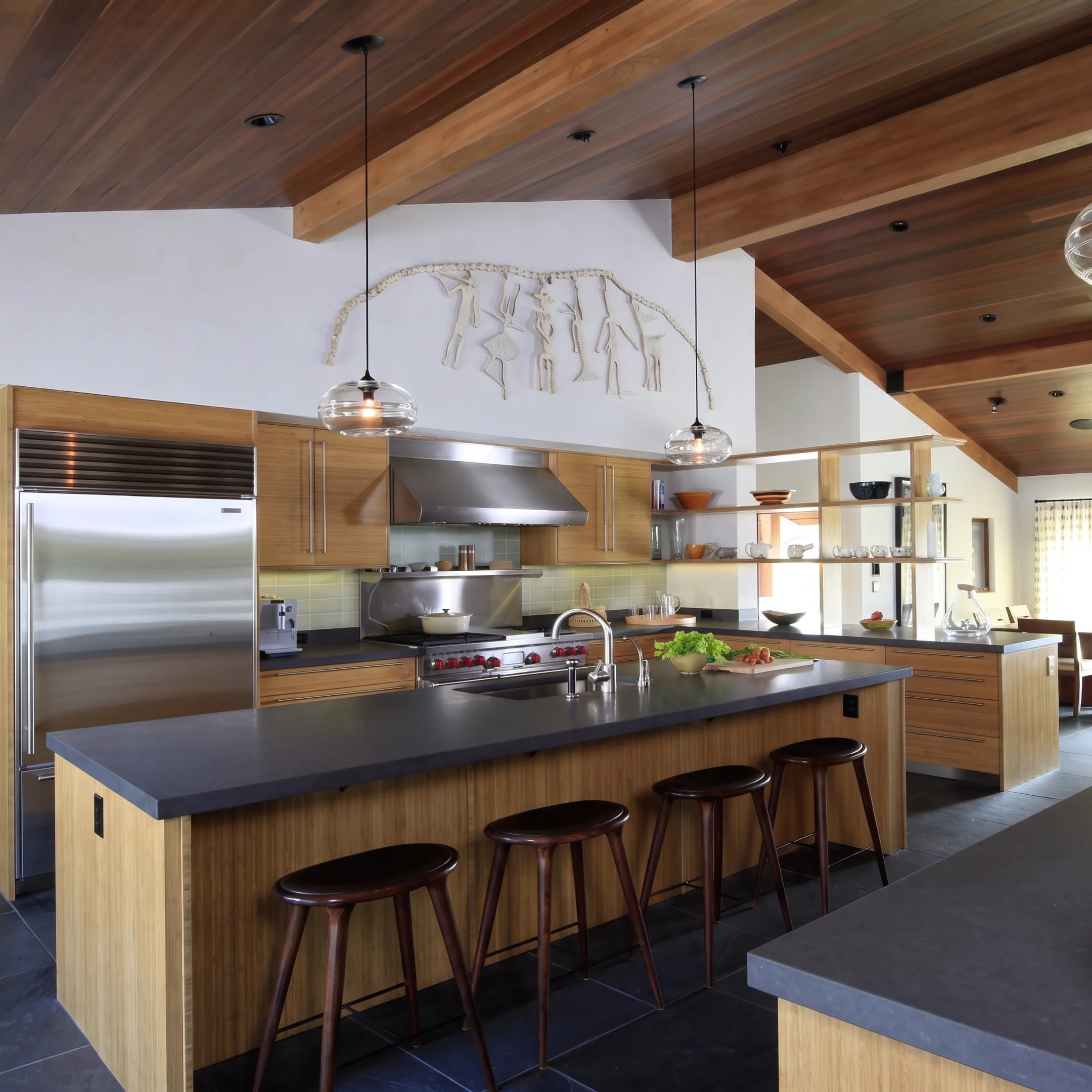 Custom residential remodel interior with cabinetry and refined finishes