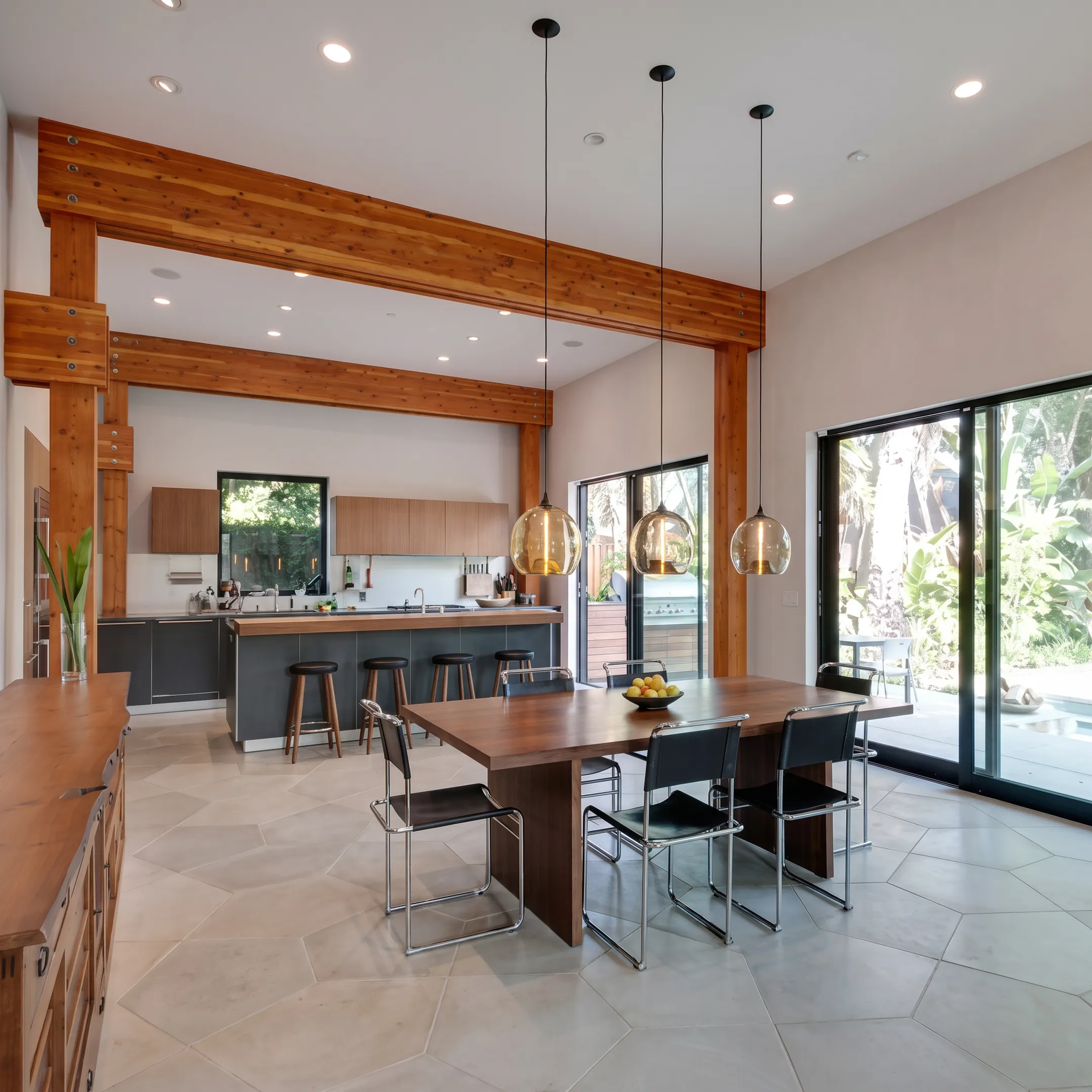 Whole house remodel interior with custom cabinetry