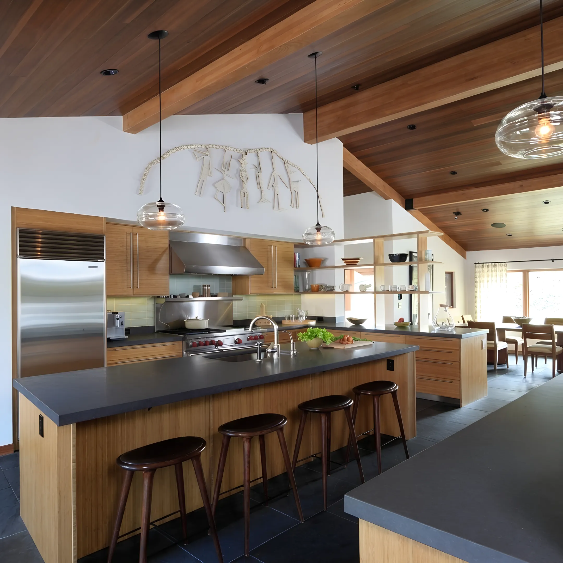 Elegant Beverly Hills kitchen remodel with custom cabinetry and refined finishes