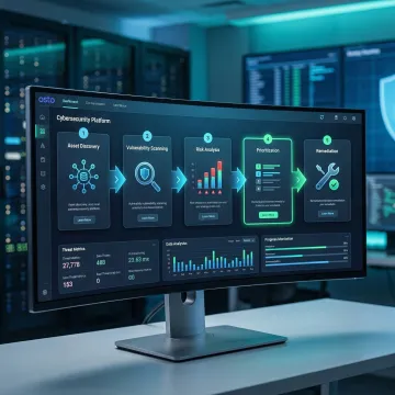 Step-by-step cybersecurity gap assessment process with cloud and endpoint coverage