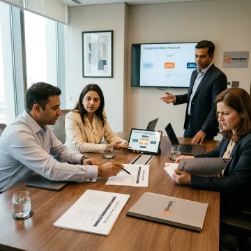 GCC advisors reviewing setup roadmap