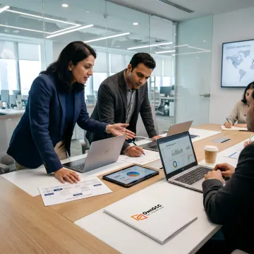 HR consultants planning global workforce strategy