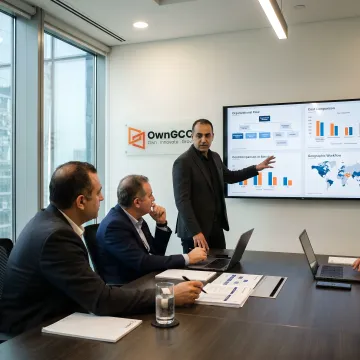 Healthcare consulting team reviewing operations strategy