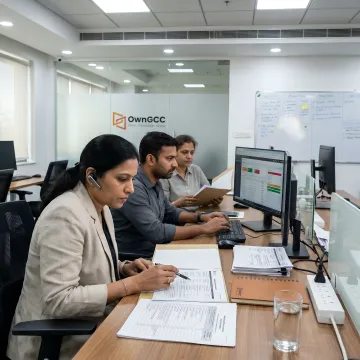 Virtual medical staffing team working securely on healthcare operations
