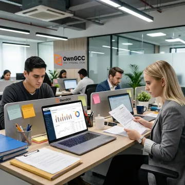 Insurance operations team using secure workflow technology