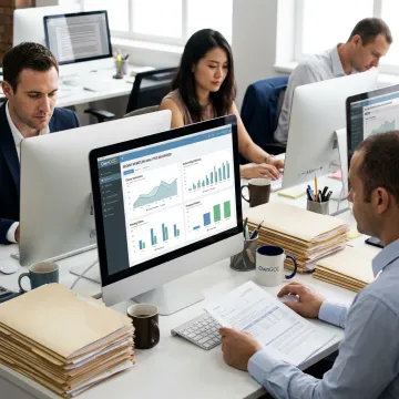 Insurance virtual assistant platform dashboard