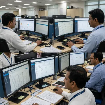 Insurance operations team onboarding virtual assistants