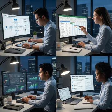 Virtual staffing onboarding process