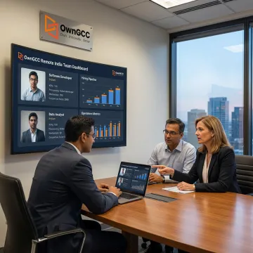 Virtual staffing team dashboard