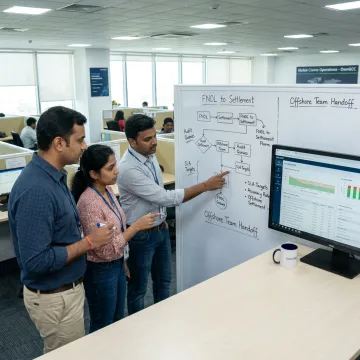 Claims outsourcing transition process