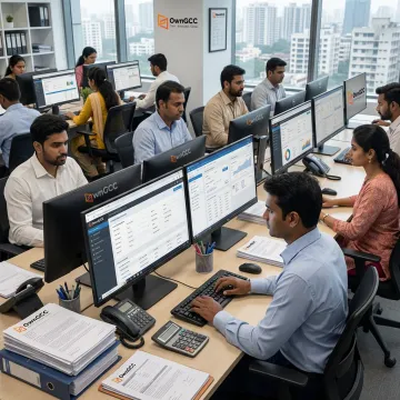Personal loan processing outsourcing team