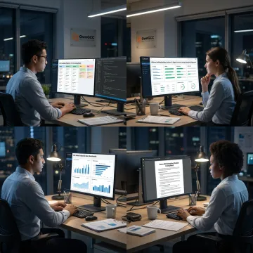 Virtual staffing onboarding and operations planning