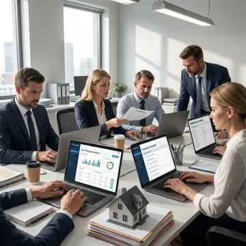 Mortgage underwriting support workflow