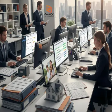 Outsourced mortgage underwriting team