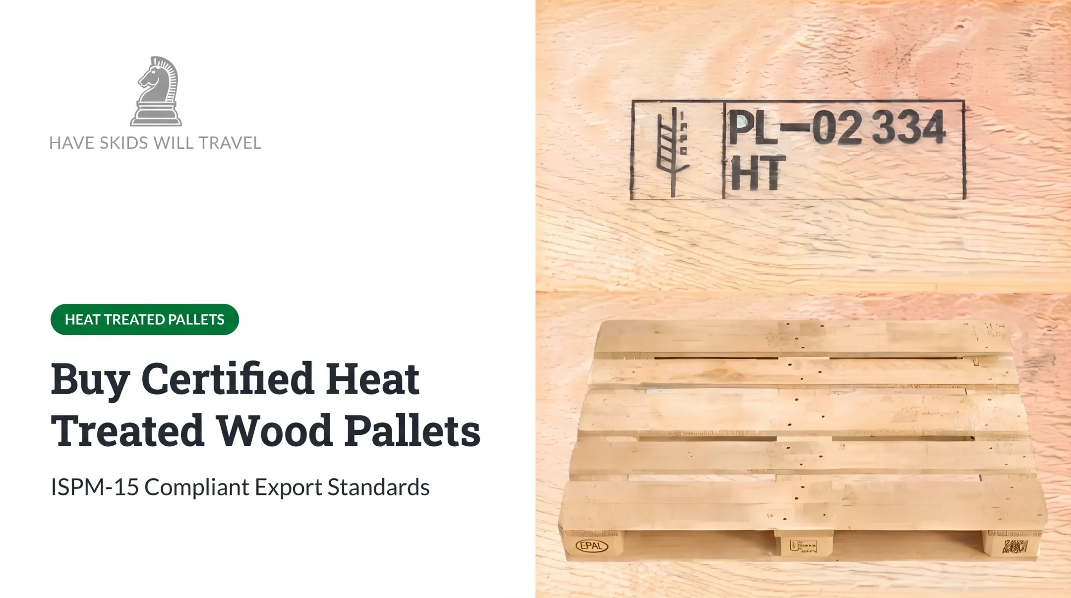 Buy Certified Heat Treated Wood Pallets