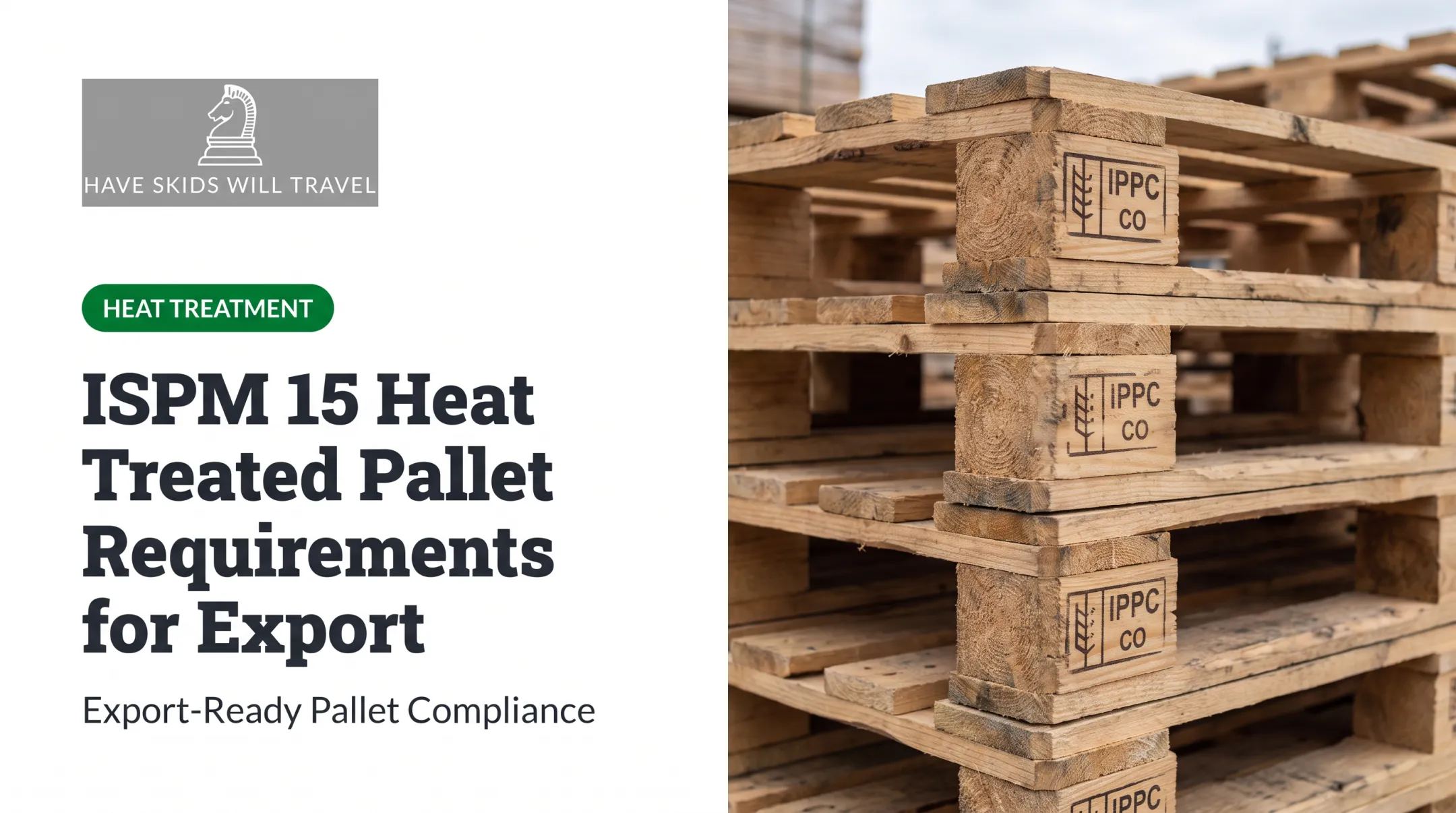 ISPM 15 Heat Treated Pallet Requirements for Export