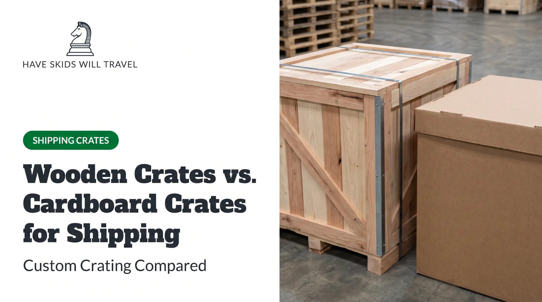 Wooden Crates vs. Cardboard Crates for Shipping