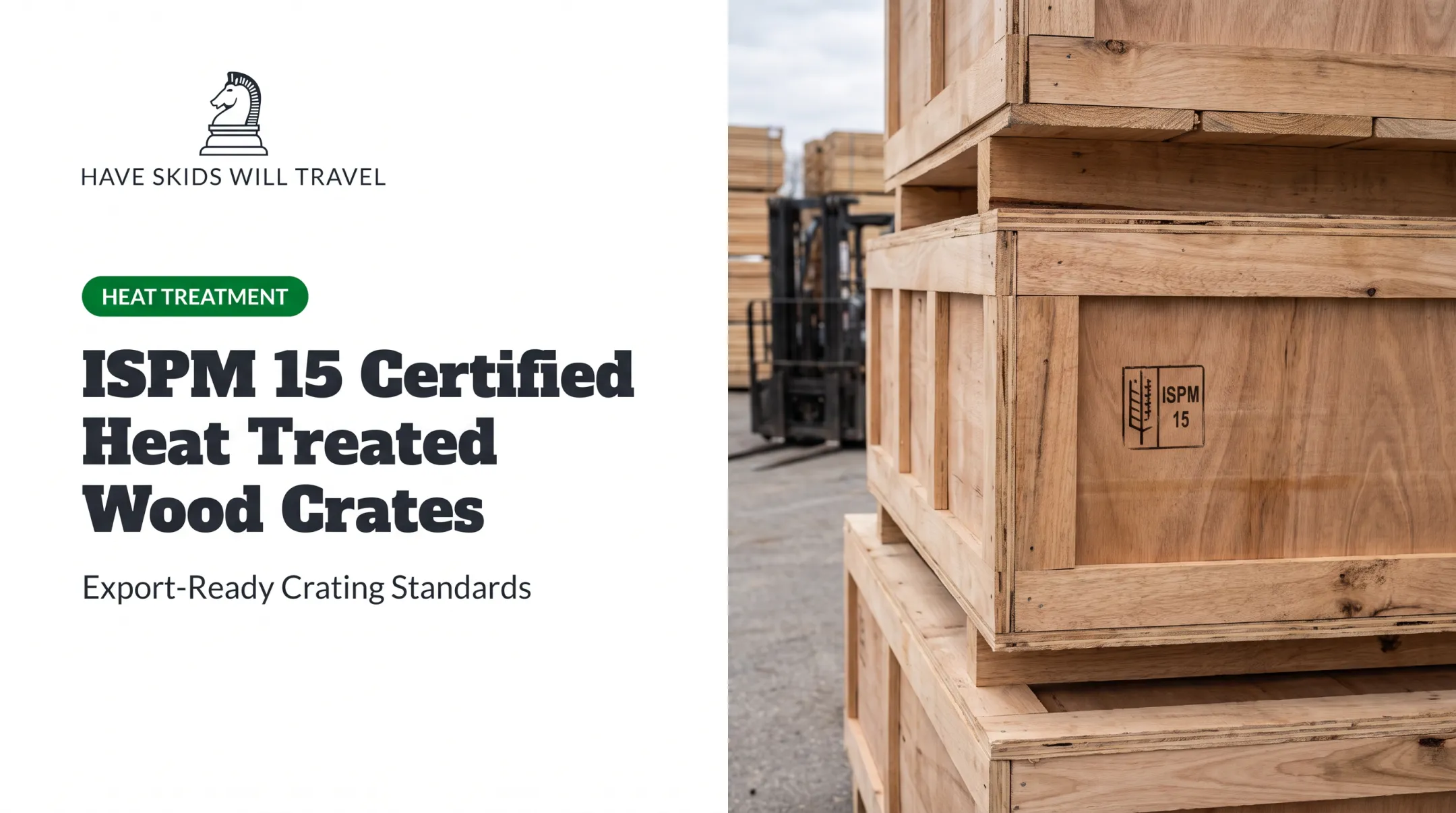 ISPM 15 Certified Heat Treated Wood Crates