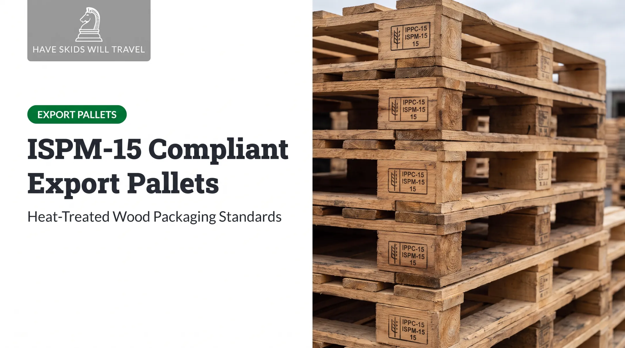 ISPM-15 Compliant Export Pallets