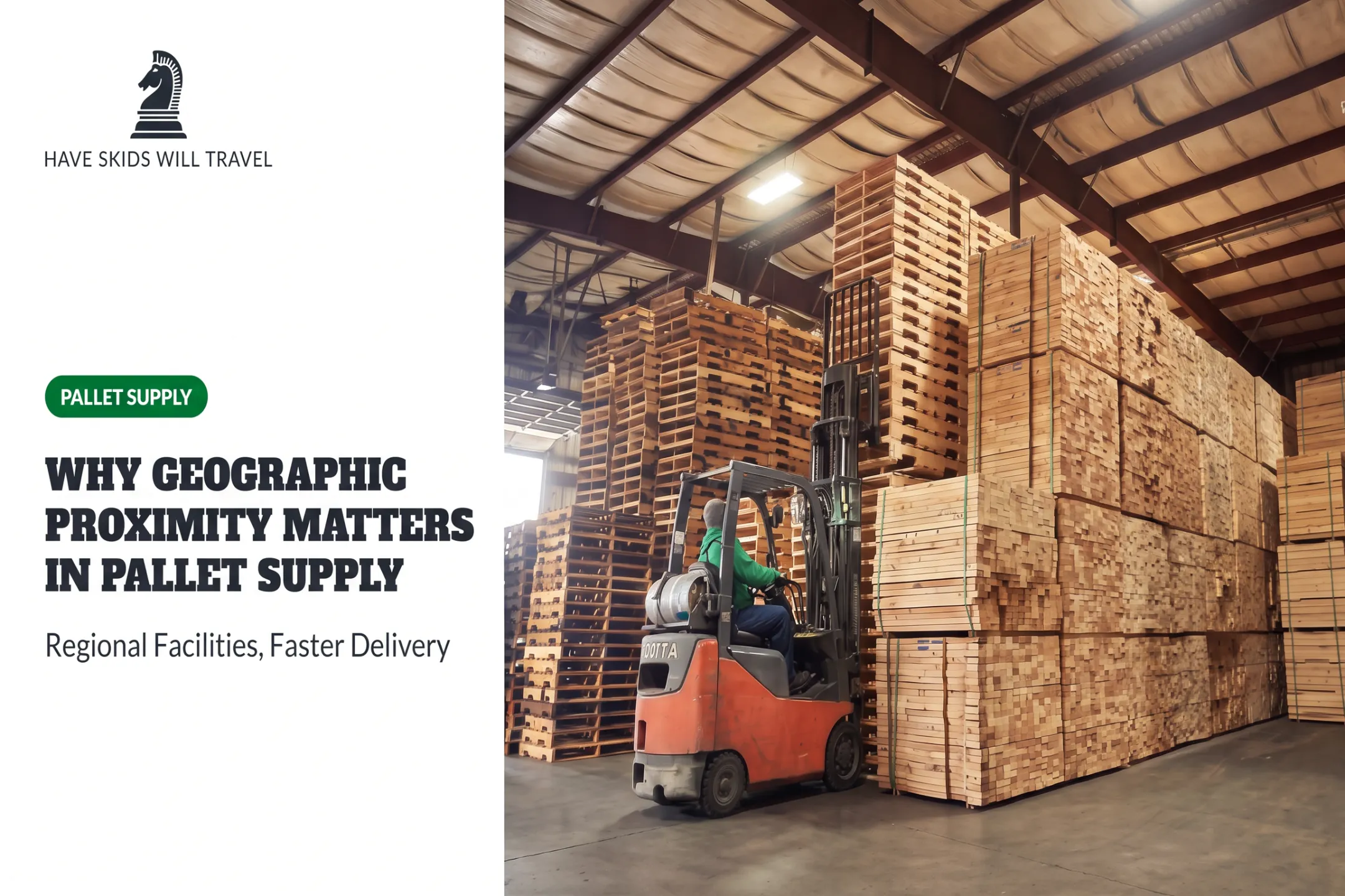 Why Geographic Proximity Matters in Pallet Supply