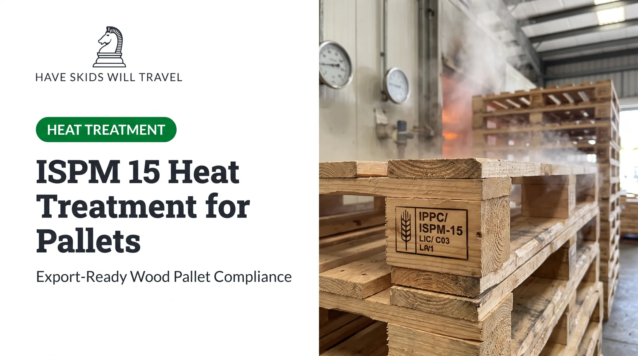ISPM 15 Heat Treatment for Pallets