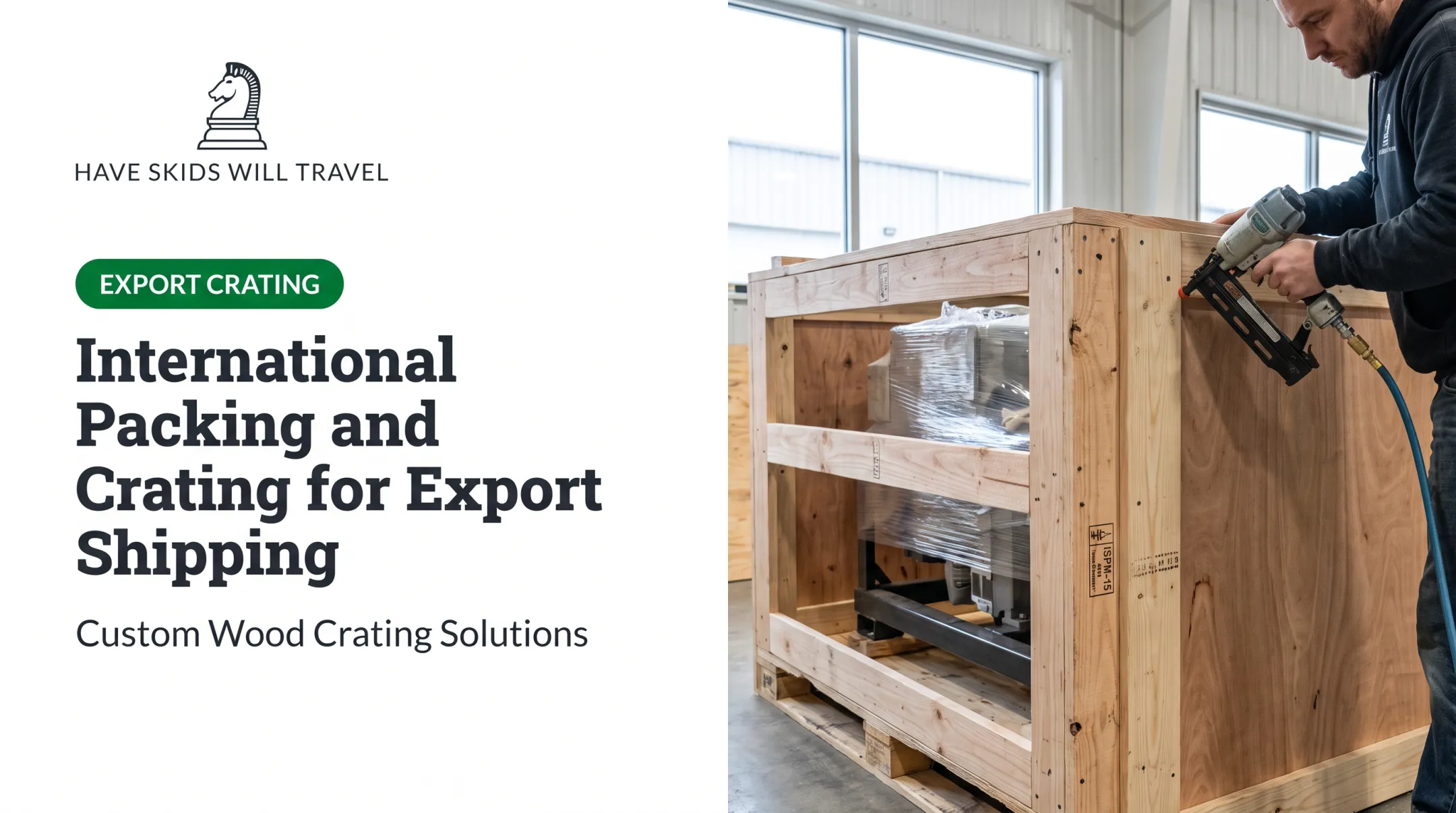 International Packing and Crating for Export Shipping