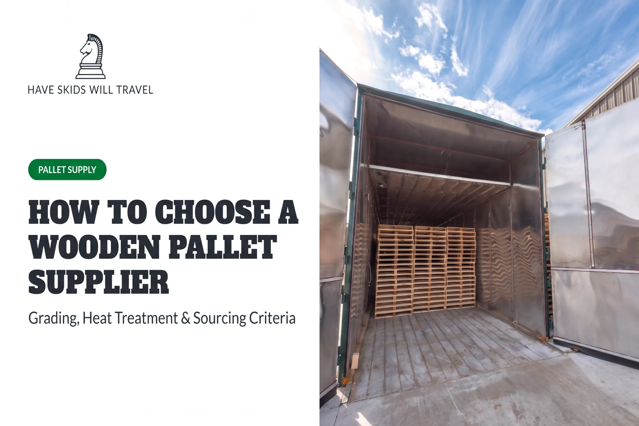 How to Choose a Wooden Pallet Supplier