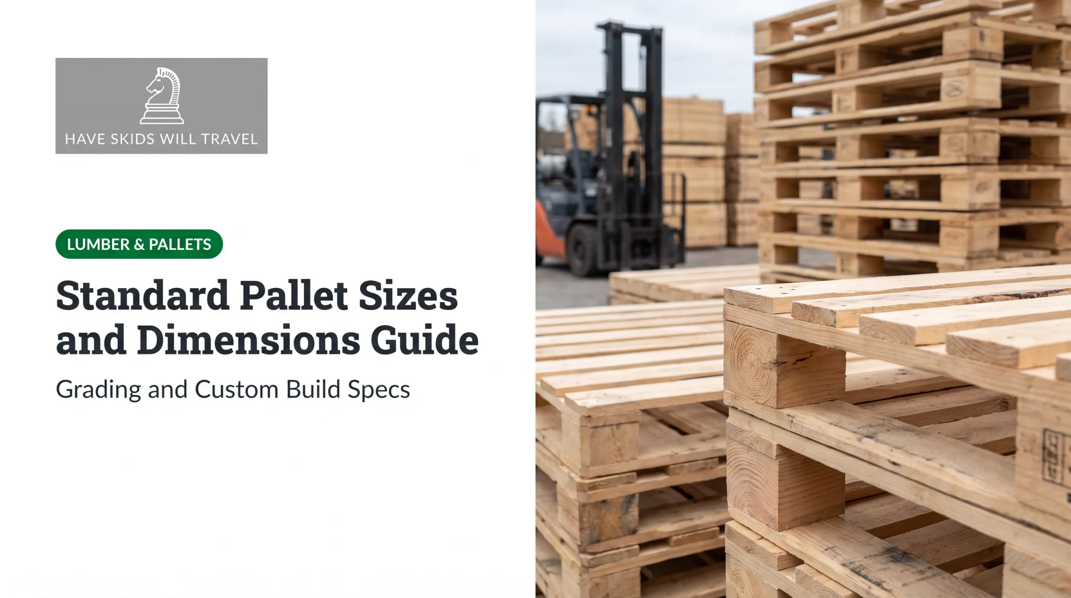 Standard Pallet Sizes and Dimensions Guide