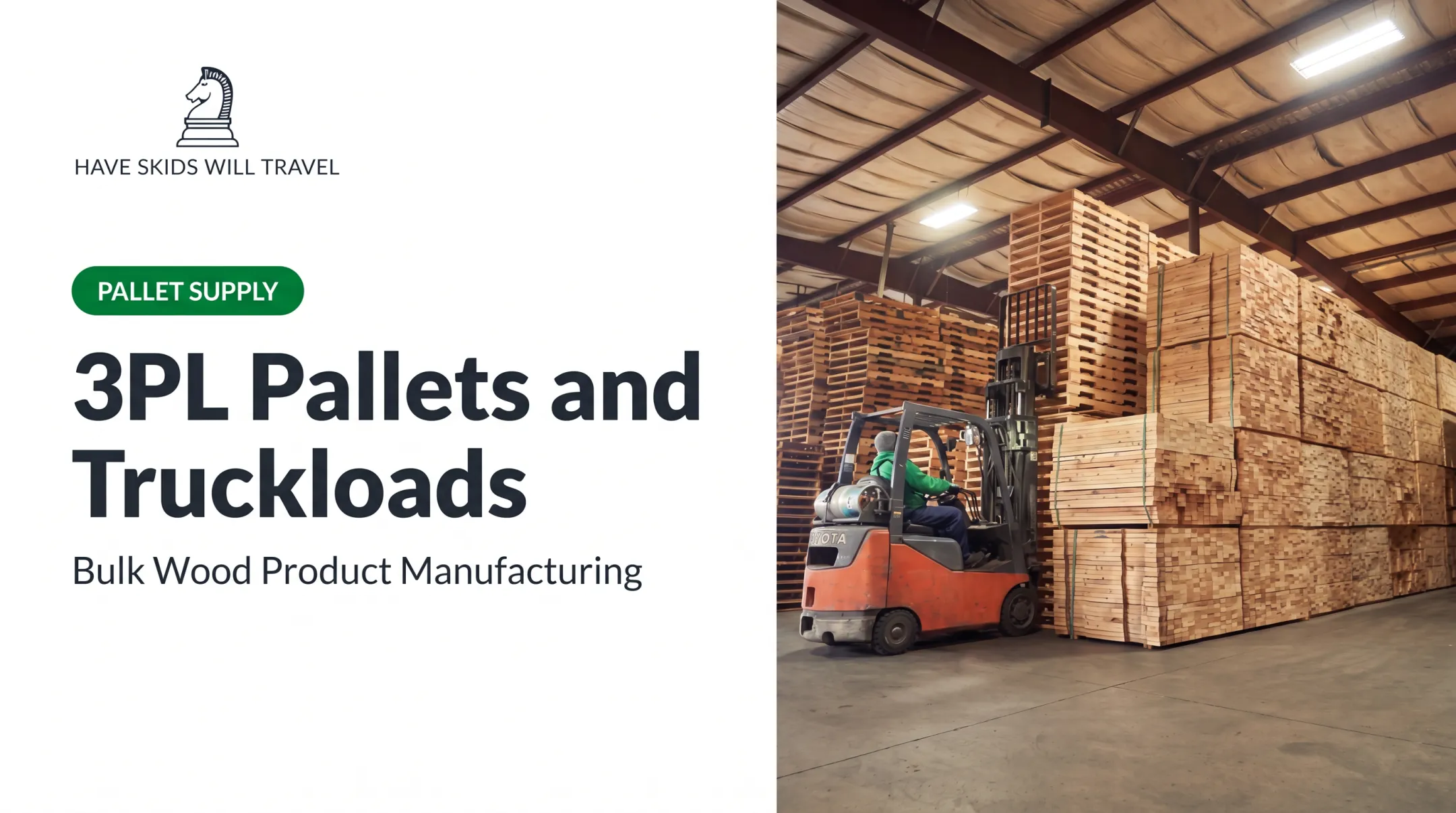3PL Pallets and Truckloads