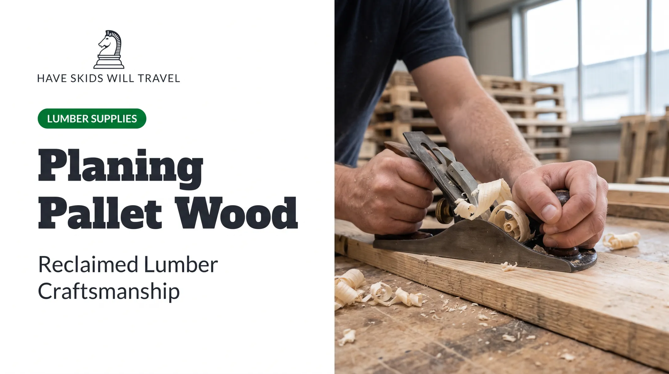 Planing Pallet Wood