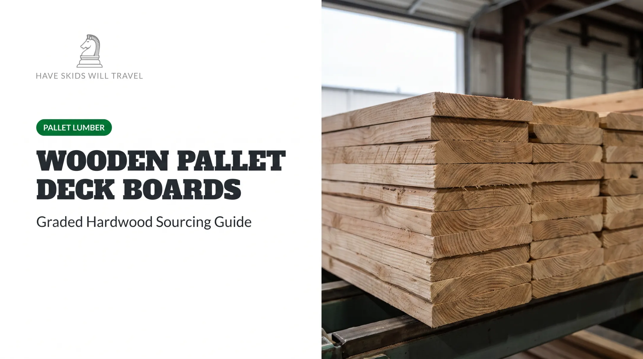 Wooden Pallet Deck Boards