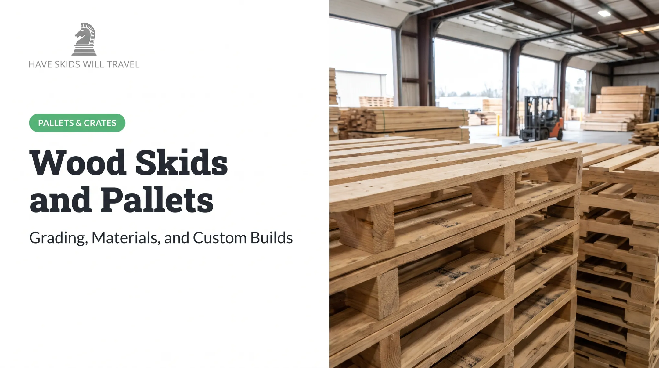 Wood Skids and Pallets