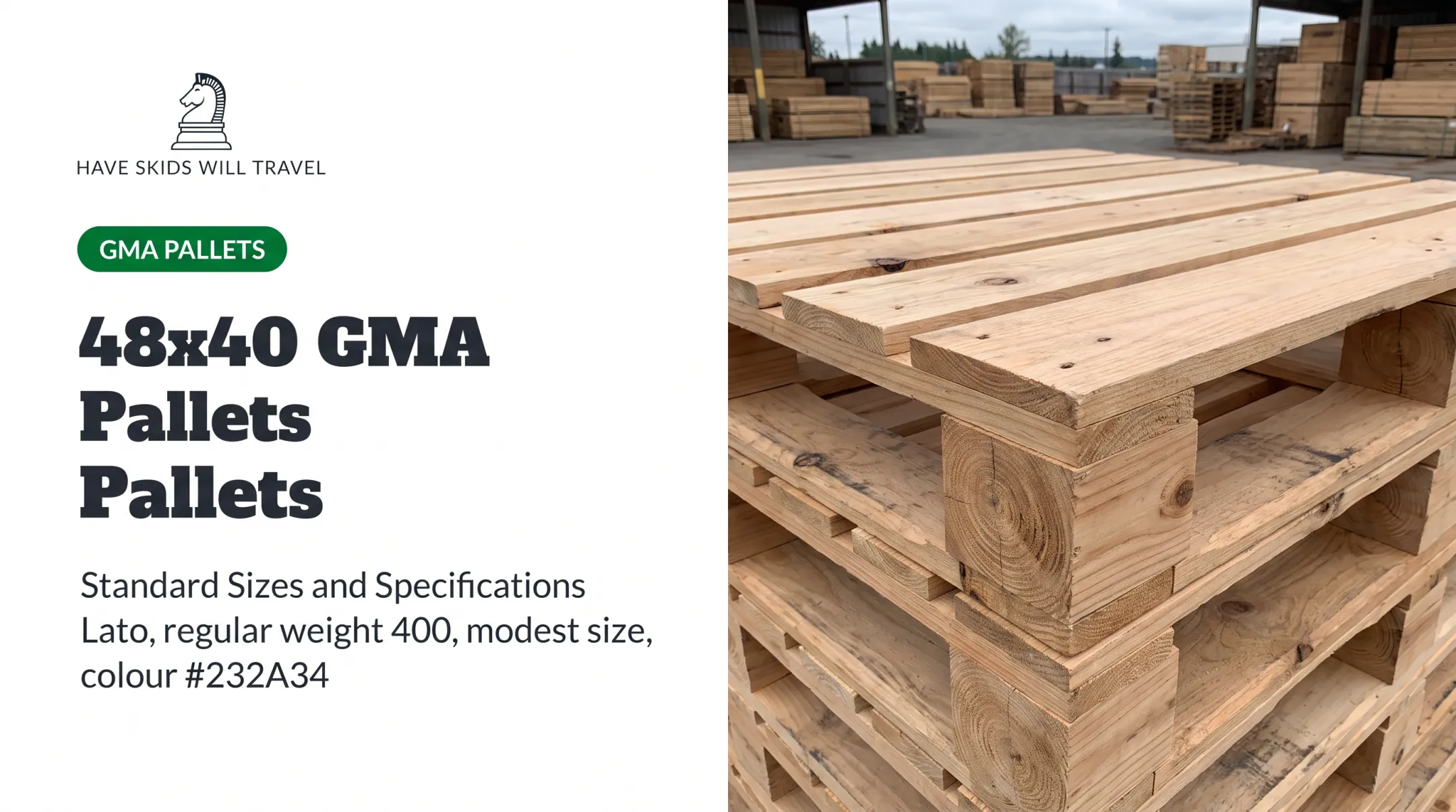 48x40 GMA Pallets: Standard Sizes and Specifications