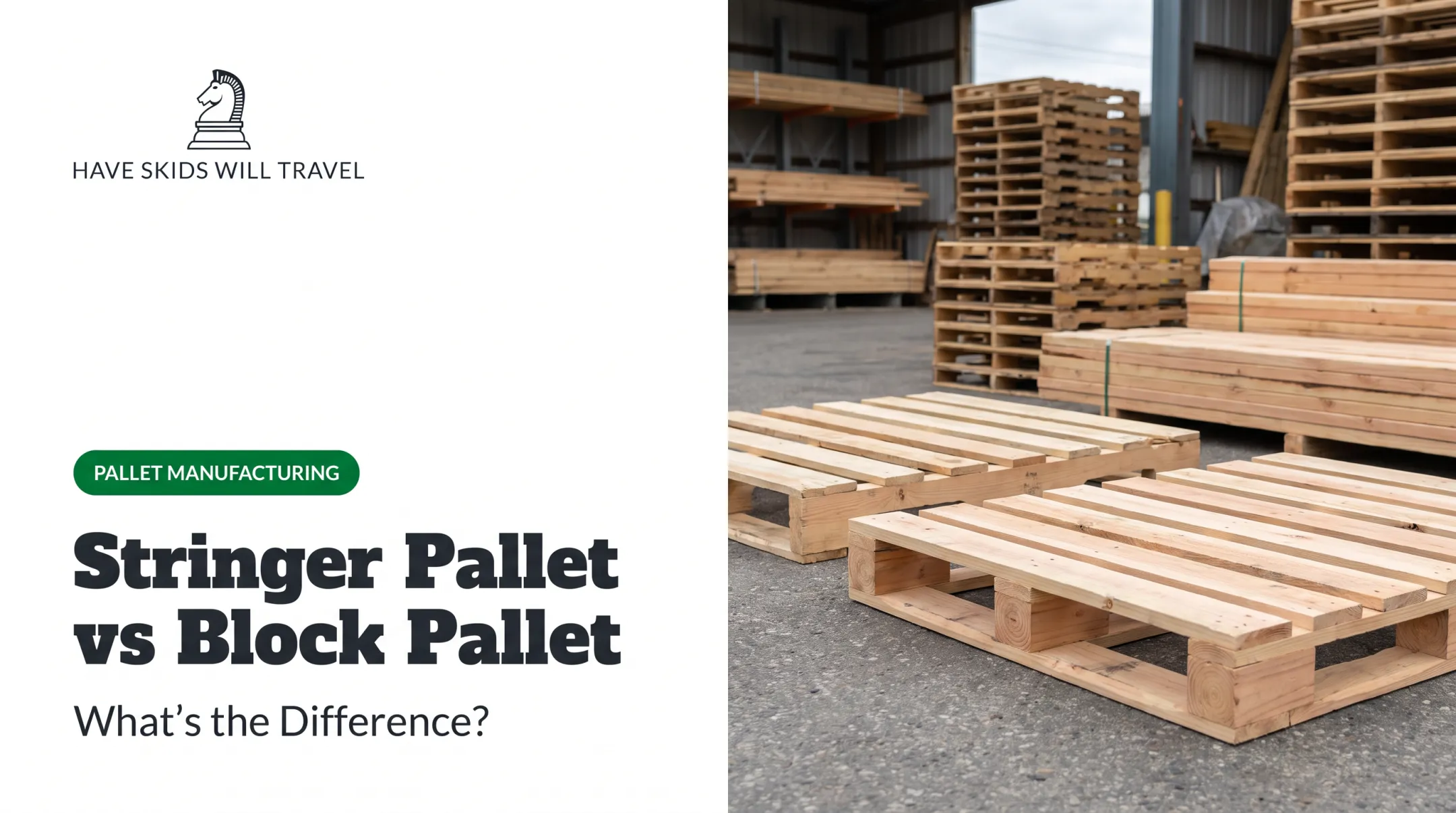 Stringer Pallet vs Block Pallet: What's the Difference?