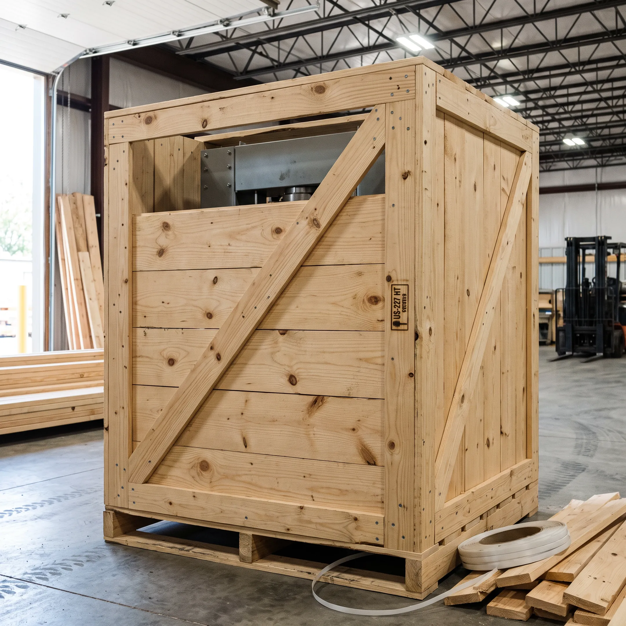 Machinery and equipment shipping