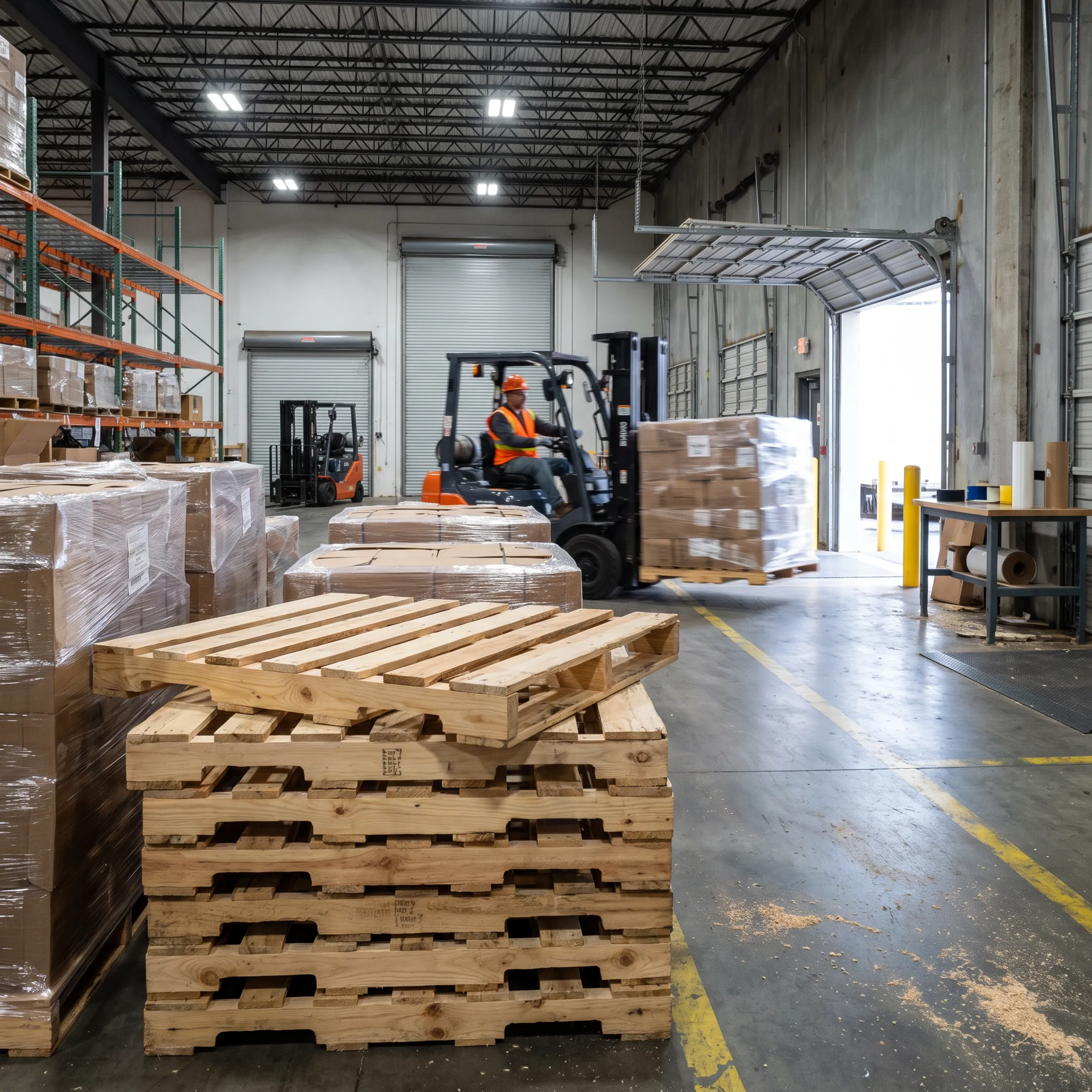 Commercial shipping and distribution pallets