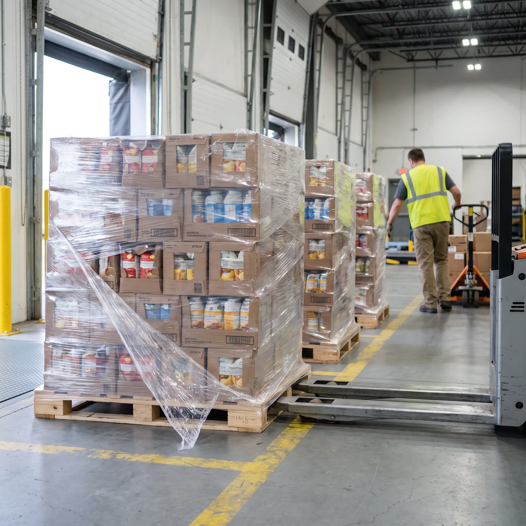 Food and Beverage pallet handling