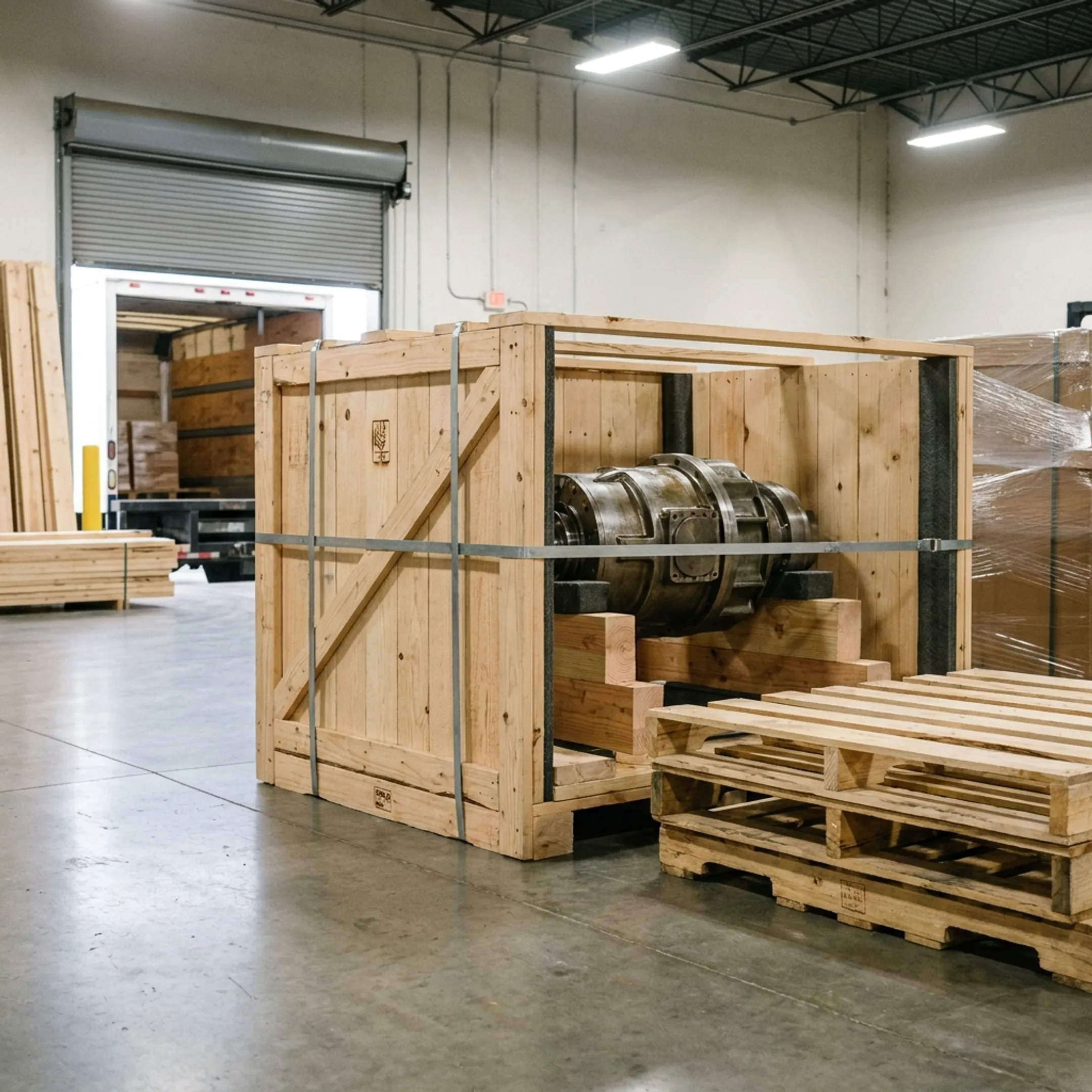 Machinery and equipment export packaging