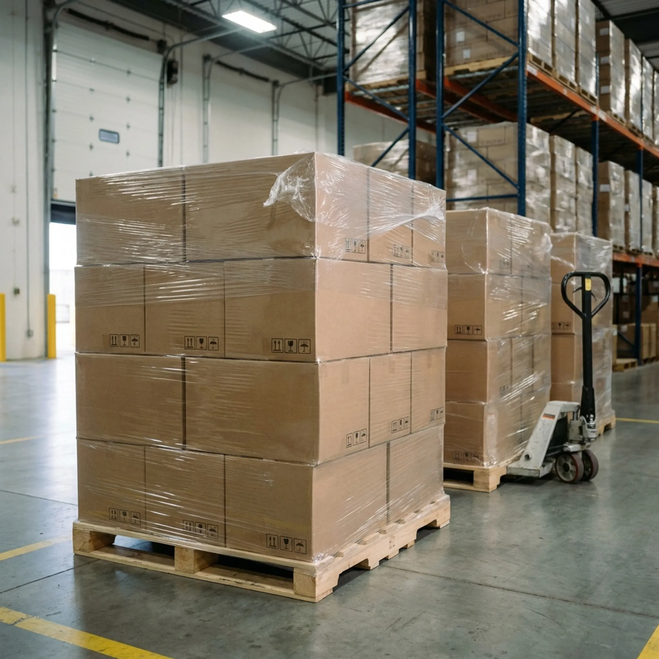 Pharmaceutical pallet handling