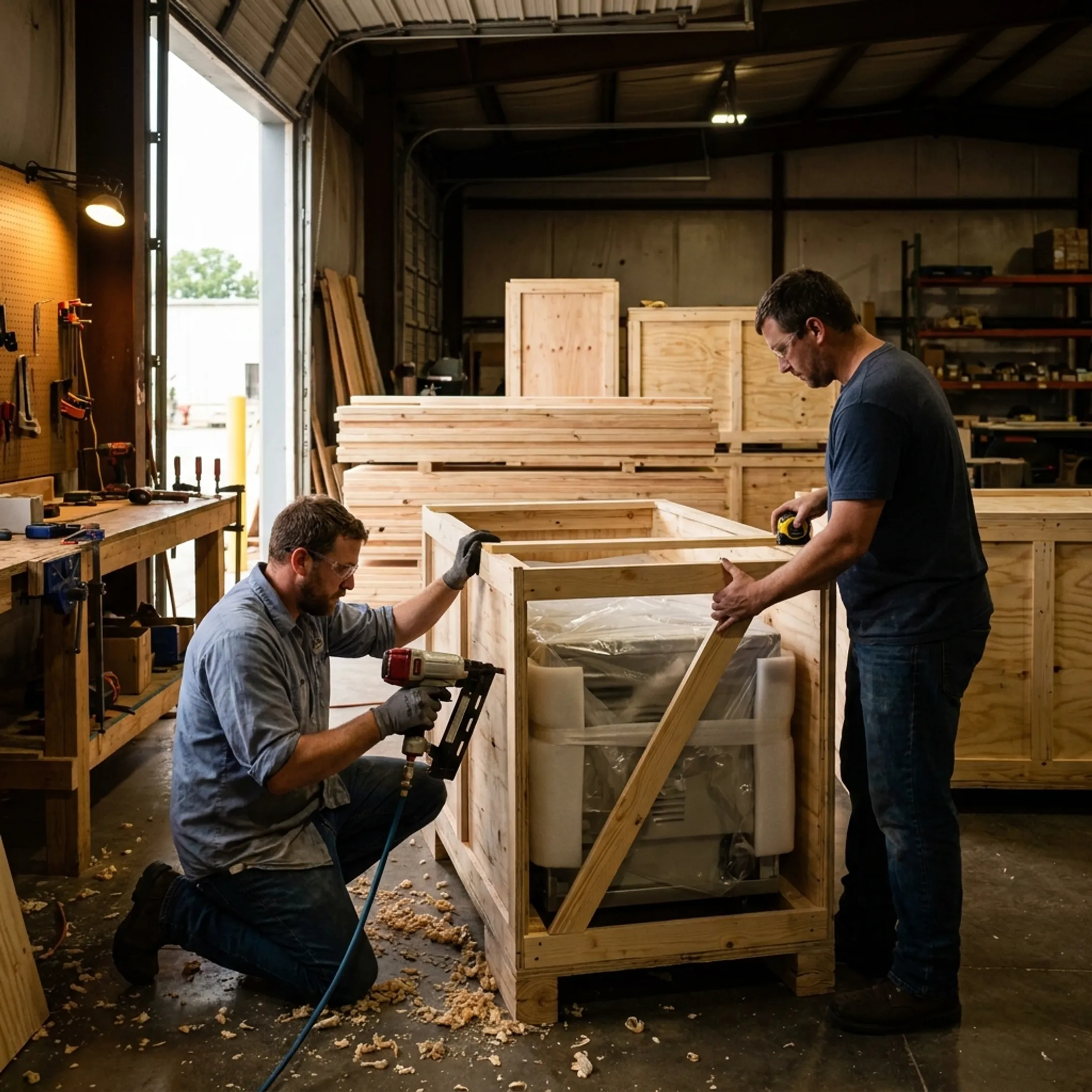 Industrial shipping applications