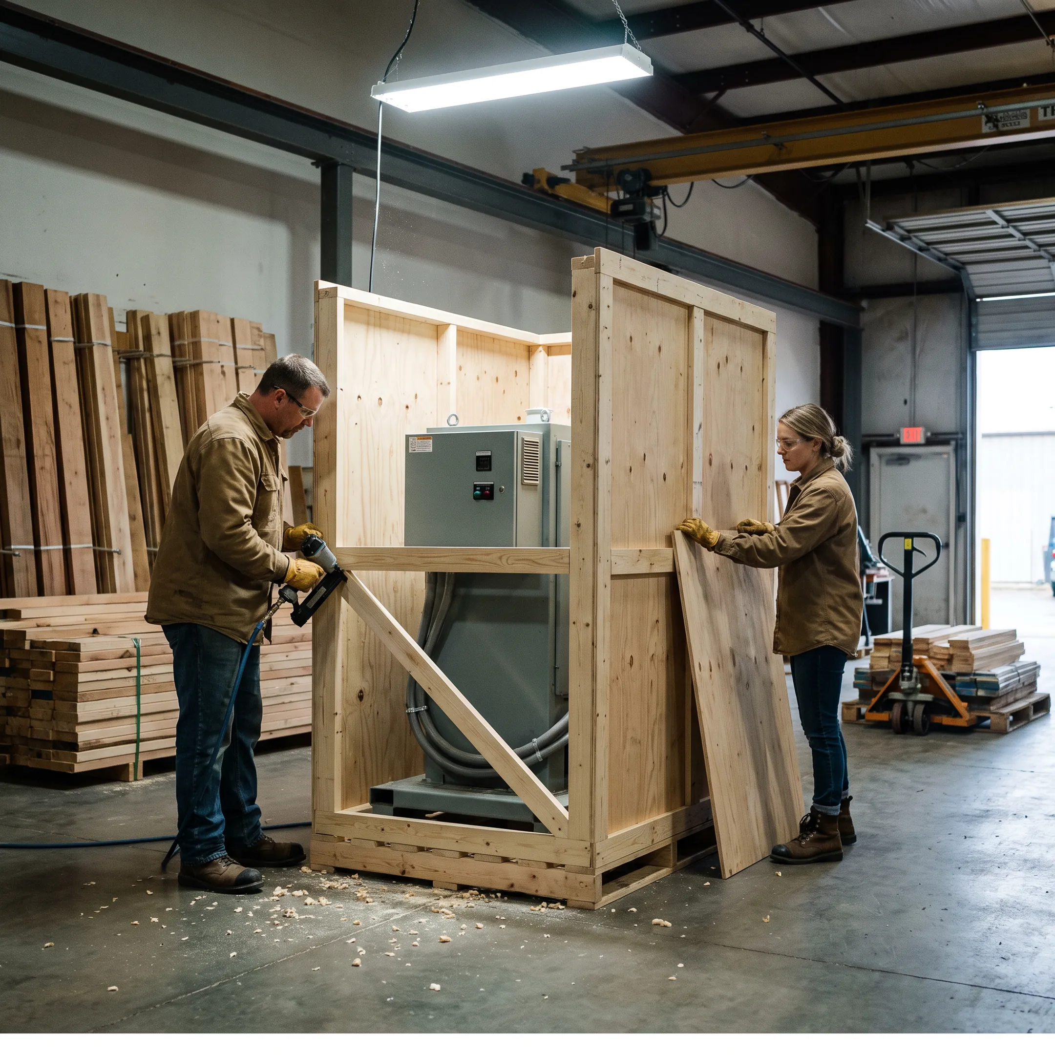 Custom Wood Packaging Boxes and Crates