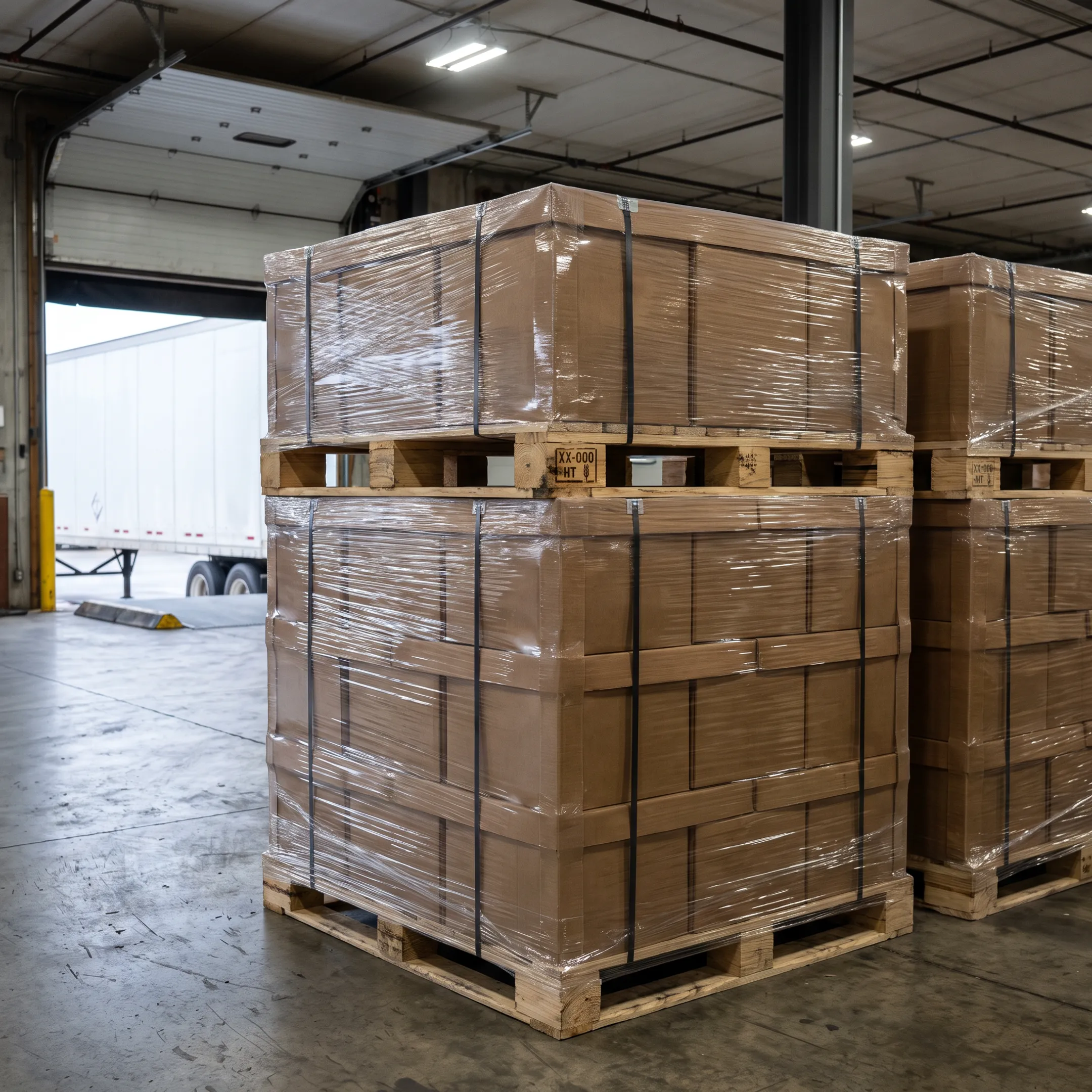 International export wood pallets