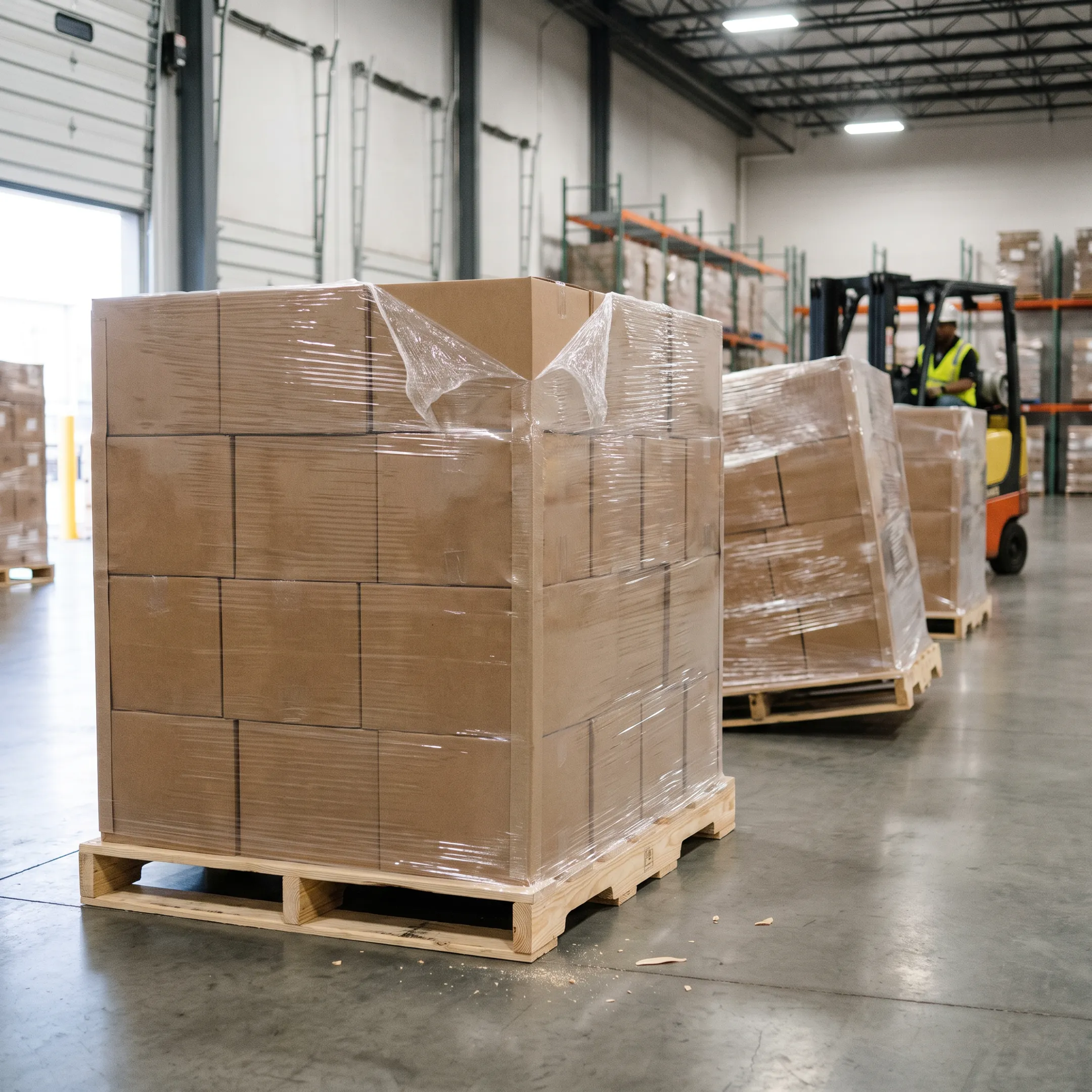 Retail beverage pallet distribution