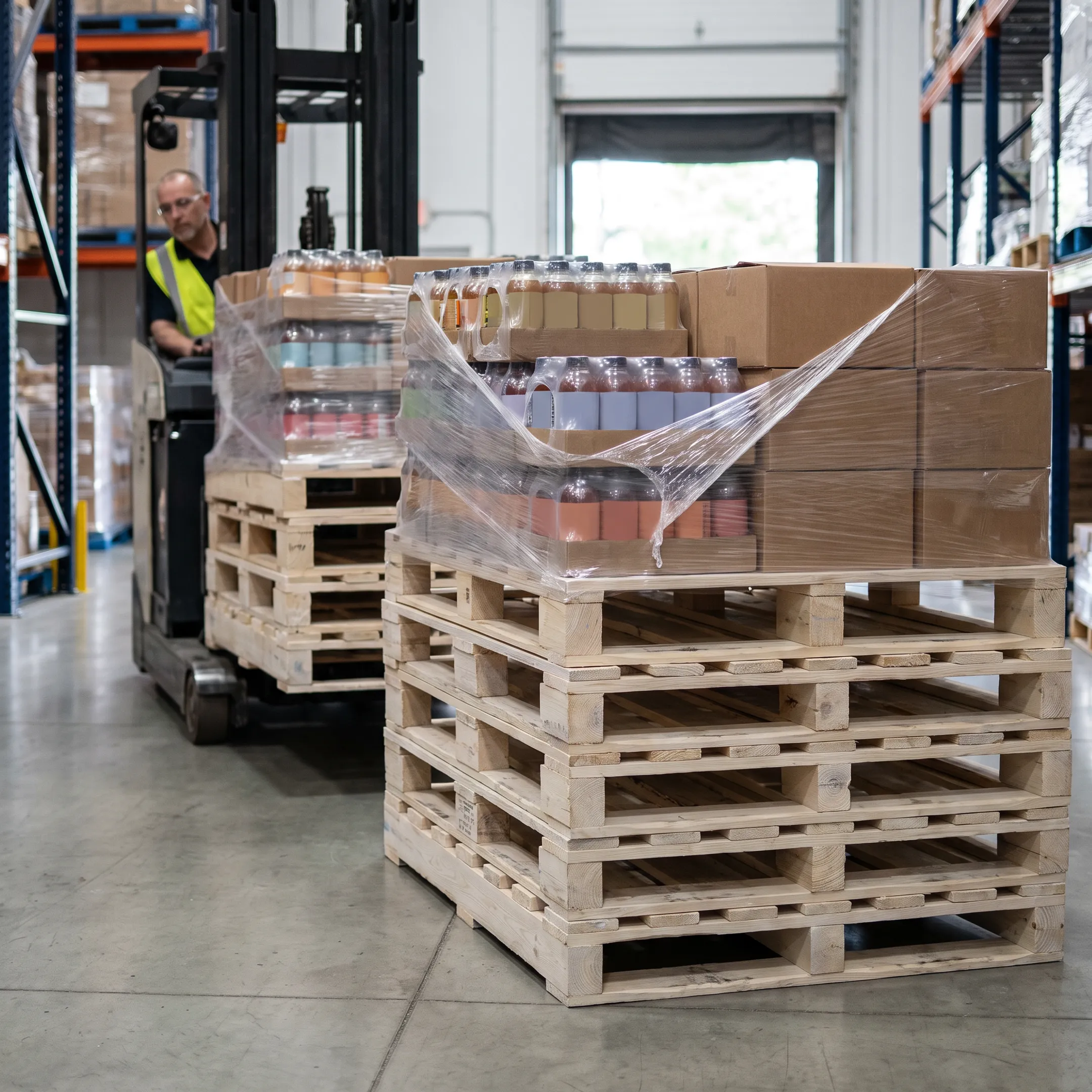 Food and beverage pallet operations