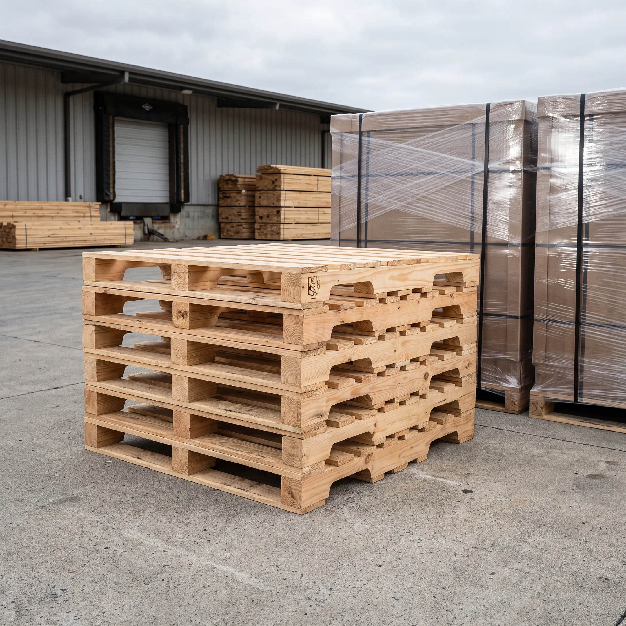 ISPM-15 export pallets